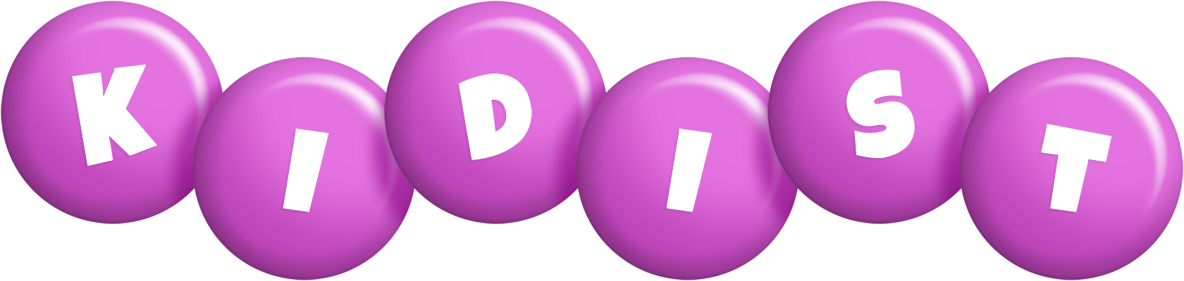 Kidist candy-purple logo