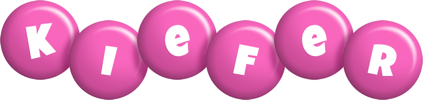 Kiefer candy-pink logo
