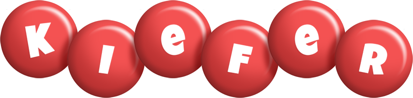 Kiefer candy-red logo