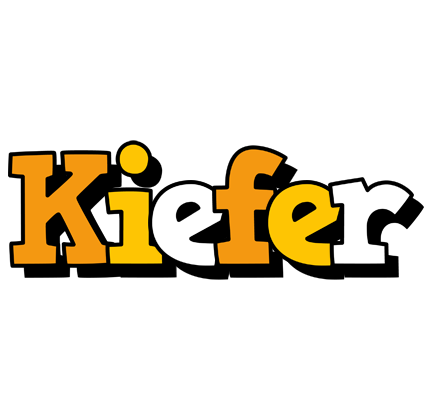 Kiefer cartoon logo