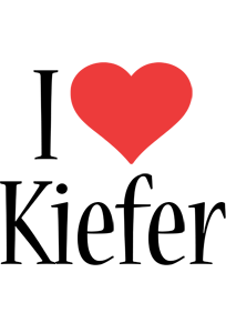 Kiefer i-love logo