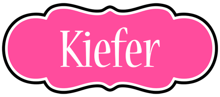 Kiefer invitation logo