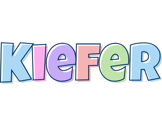 Kiefer pastel logo