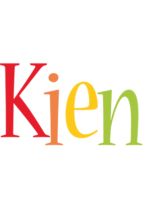 Kien birthday logo