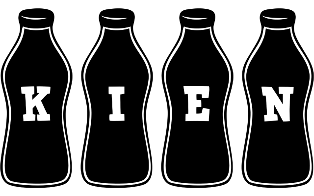 Kien bottle logo