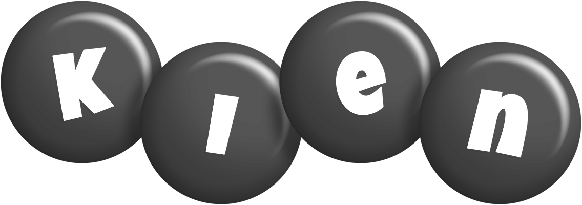 Kien candy-black logo