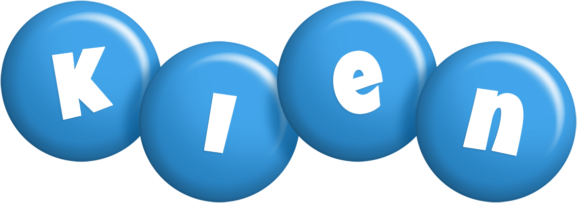 Kien candy-blue logo