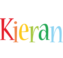 Kieran birthday logo