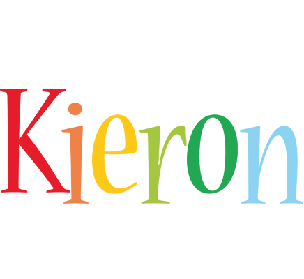 Kieron birthday logo