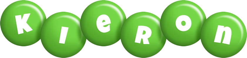 Kieron candy-green logo