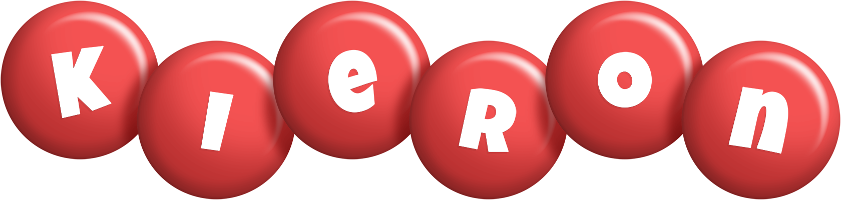 Kieron candy-red logo