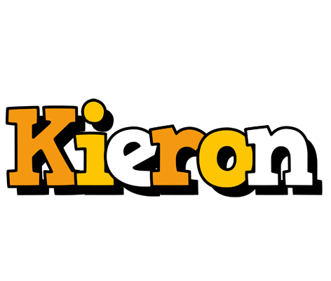 Kieron cartoon logo