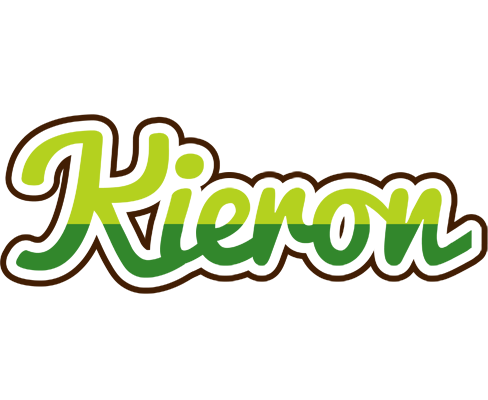 Kieron golfing logo