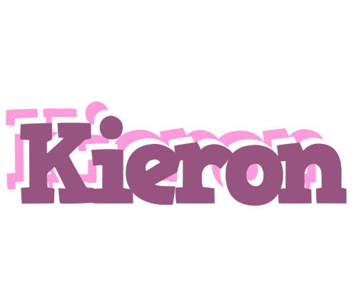 Kieron relaxing logo