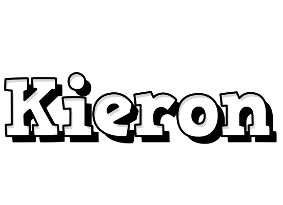 Kieron snowing logo