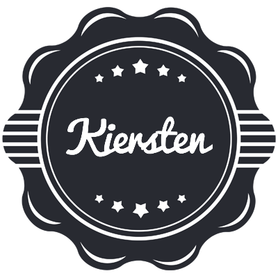 Kiersten badge logo