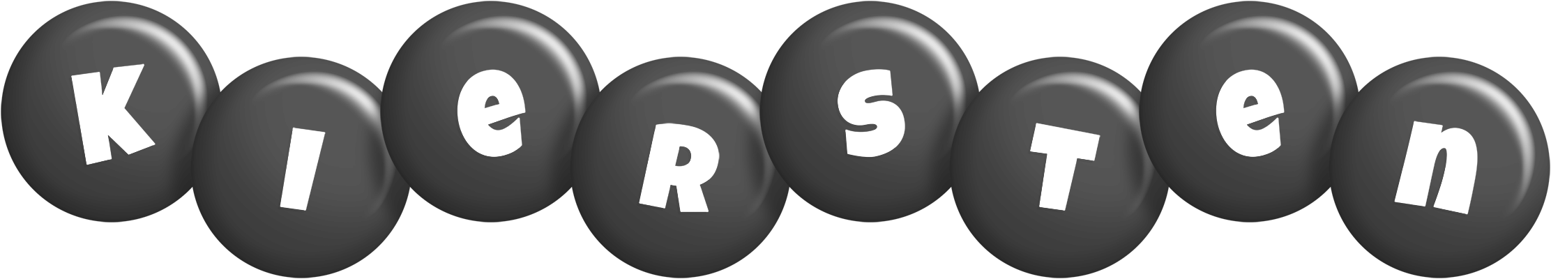 Kiersten candy-black logo