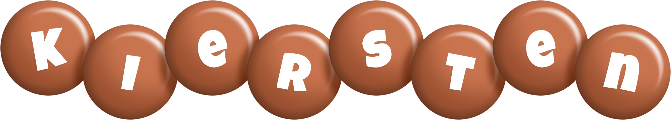 Kiersten candy-brown logo