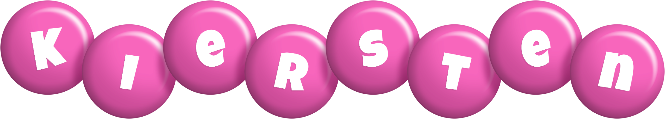 Kiersten candy-pink logo
