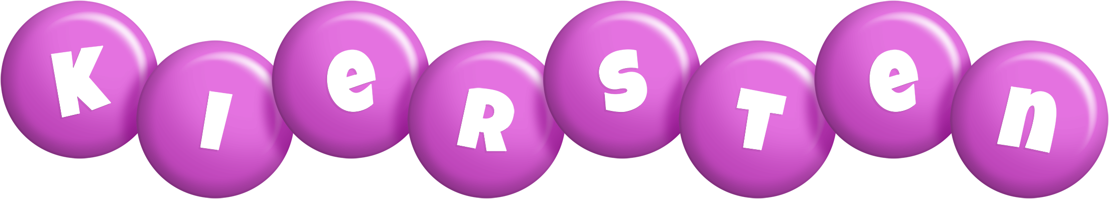 Kiersten candy-purple logo