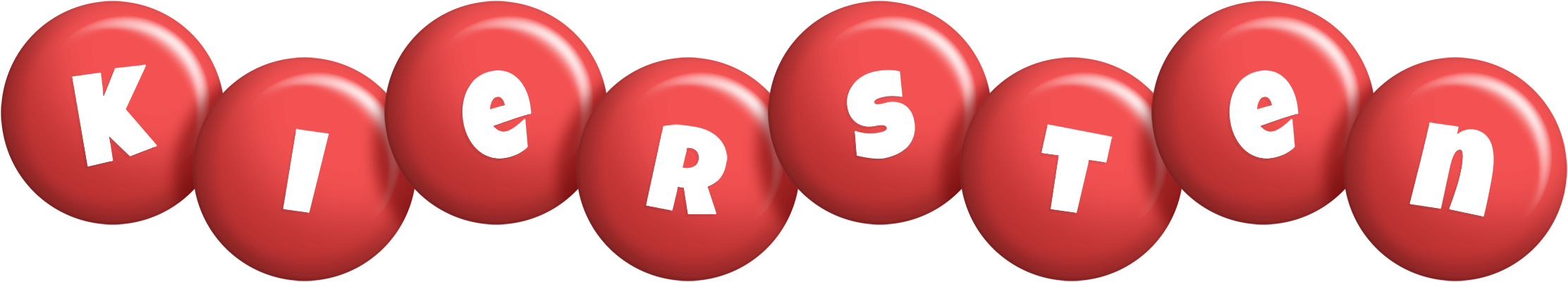 Kiersten candy-red logo