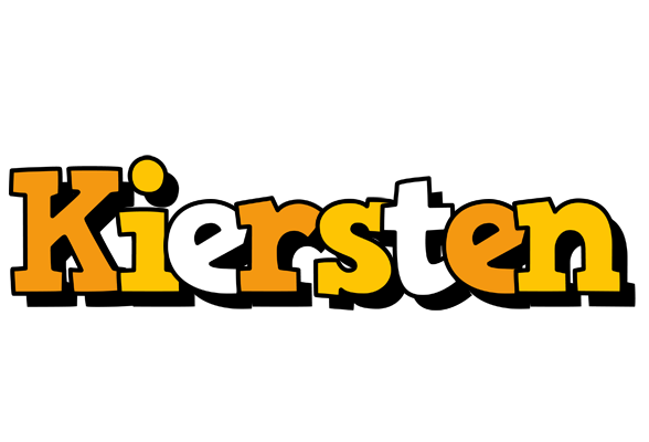 Kiersten cartoon logo