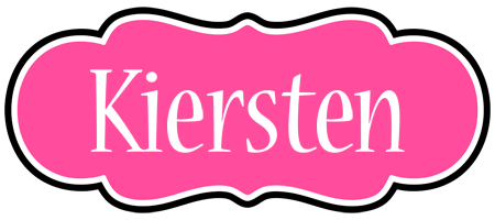 Kiersten invitation logo