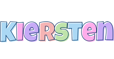 Kiersten pastel logo