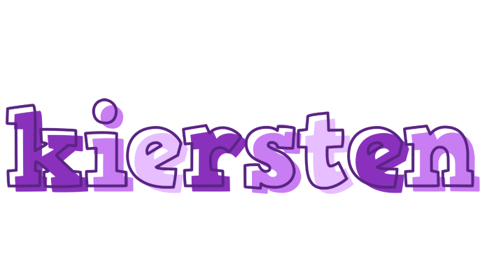 Kiersten sensual logo