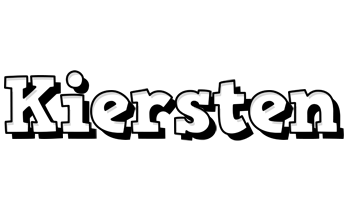 Kiersten snowing logo