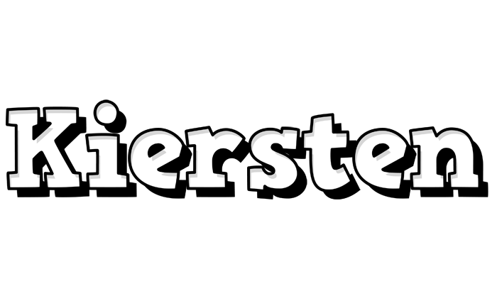 Kiersten snowing logo