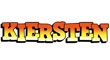 Kiersten sunset logo