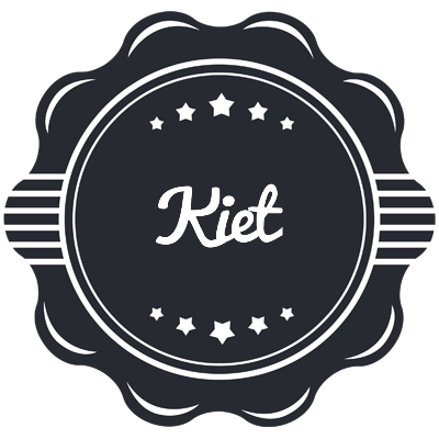 Kiet badge logo