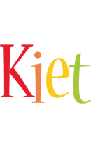 Kiet birthday logo