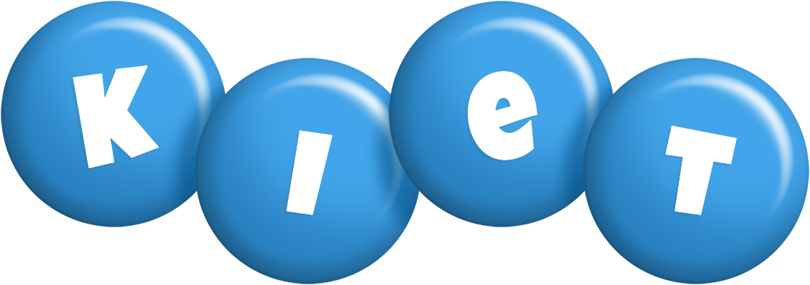 Kiet candy-blue logo