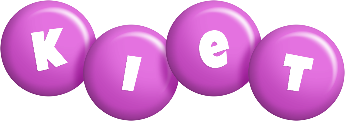 Kiet candy-purple logo