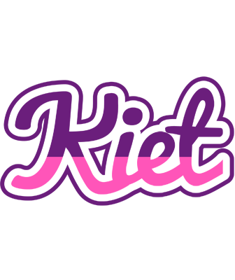 Kiet cheerful logo