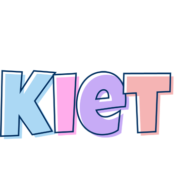 Kiet pastel logo
