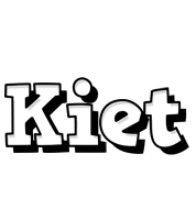 Kiet snowing logo