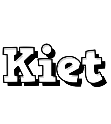 Kiet snowing logo