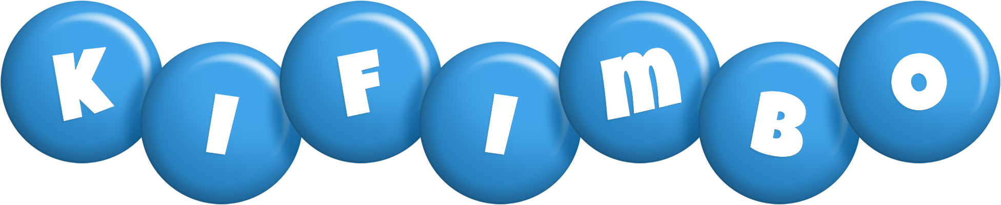 Kifimbo candy-blue logo