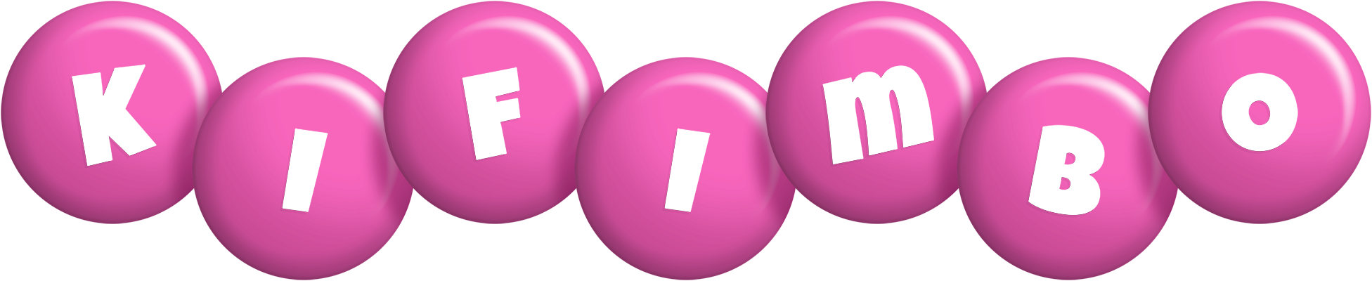 Kifimbo candy-pink logo