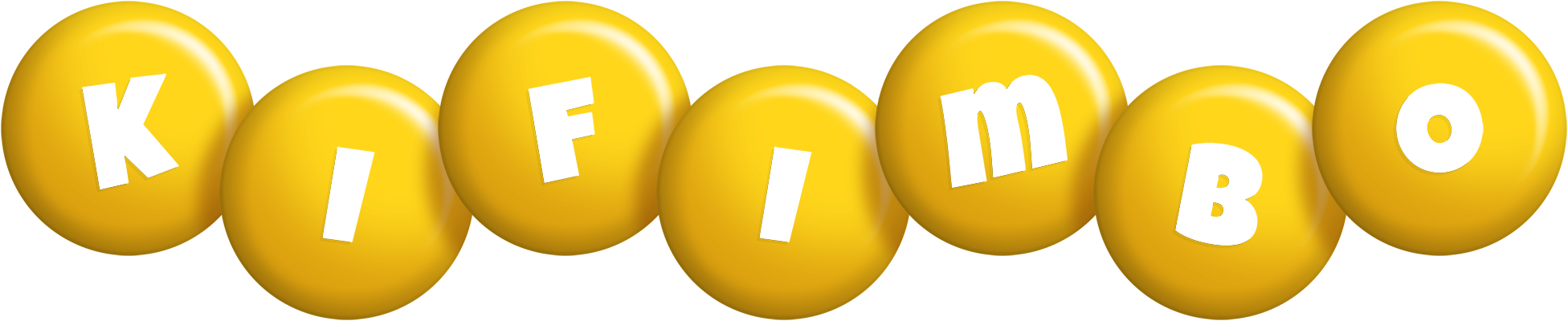 Kifimbo candy-yellow logo