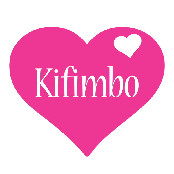 Kifimbo love-heart logo