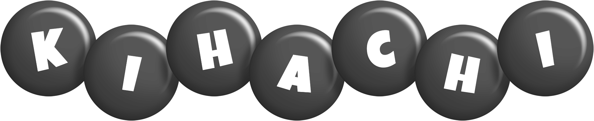 Kihachi candy-black logo