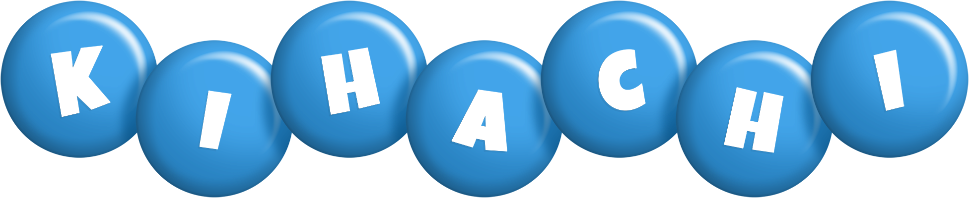 Kihachi candy-blue logo