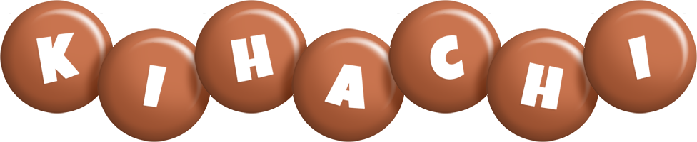 Kihachi candy-brown logo