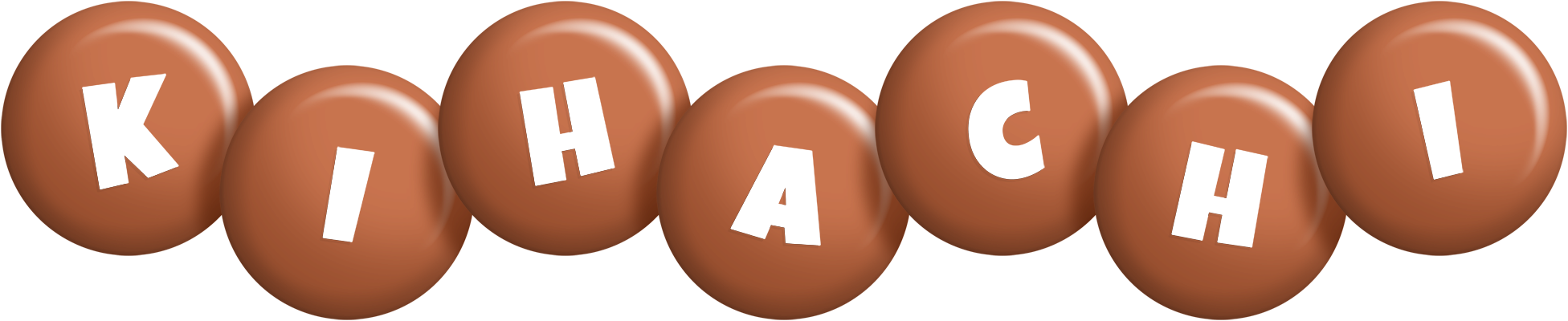 Kihachi candy-brown logo