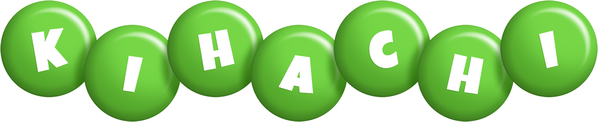Kihachi candy-green logo