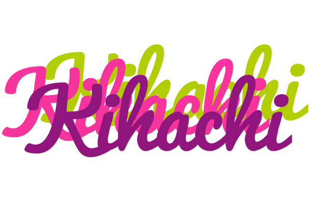 Kihachi flowers logo